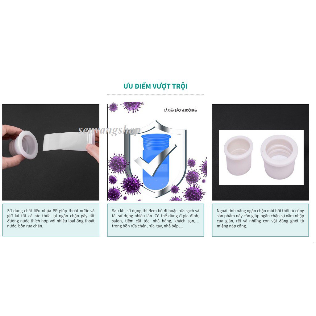 ⚡Xả kho⚡Ống chặn mùi hôi cống - Chống Mùi Hôi Đường Thoát Nước và chống Côn Trùng - Ống chặn mùi nhà vệ sinh 2020