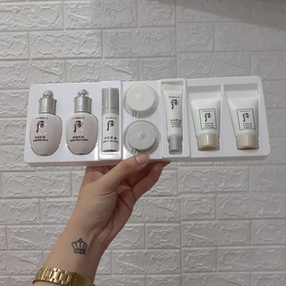 Set Whoo Trắng Da, ngừa Nám Radiant White Royal Whitening 8 Món
