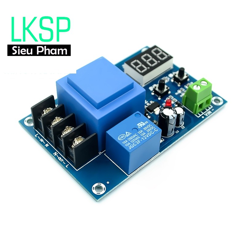 Mạch Điều Khiển Sạc Tự Ngắt Ắc Quy 12-60V XH-M602
