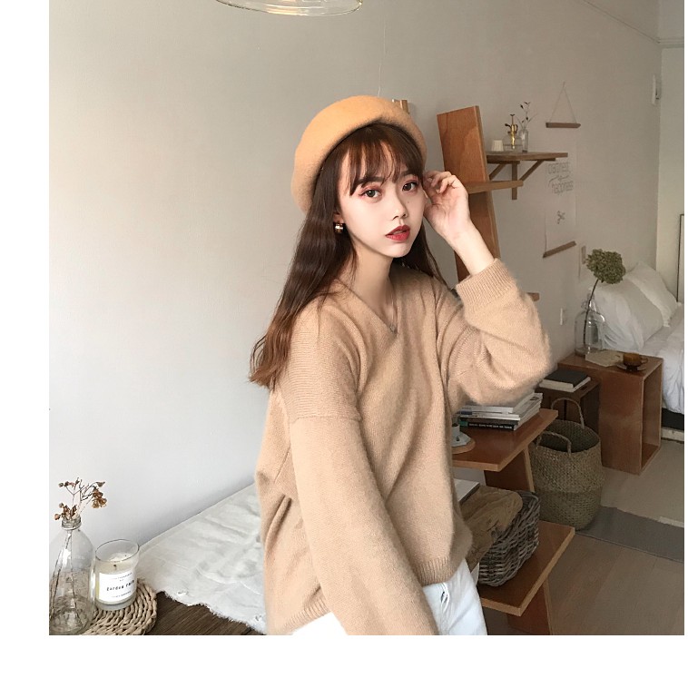 Mũ nồi phong cách retro Hàn Quốc thời trang nữ