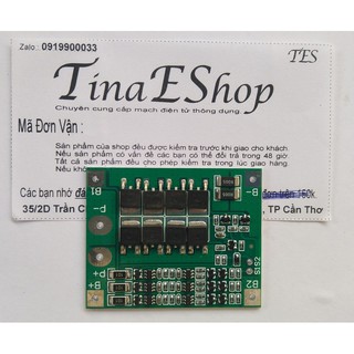 Mạch sạc xả và bảo vệ pin 3S 25A HX-3S-FL25A-A _M942