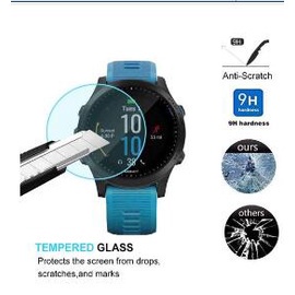 Ốp bảo vệ bằng tpu mềm + kính cường lực cho đồng hồ thông minh Garmin Forerunner 45 2 + 1