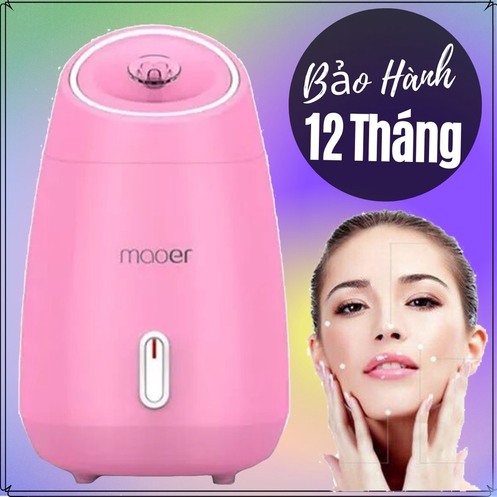 Máy Xông Da Mặt Thảo Dược, Hoa Quả Tươi Tự Động Giúp Khuếch Tán Tinh Dầu Tạo Ẩm Và Làm Đẹp Da Maoer - Bảo Hành 12 Tháng