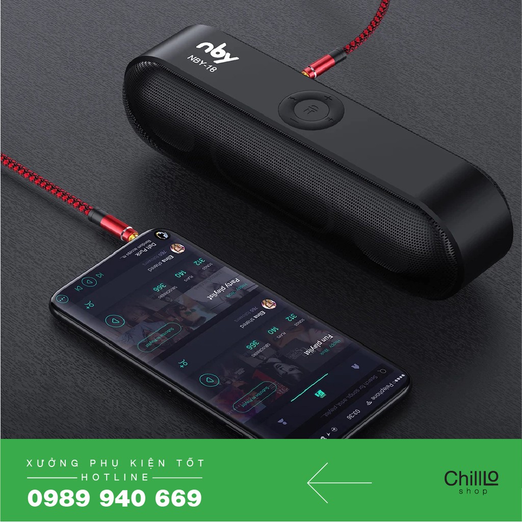 Dây Cáp Audio 2 đầu Jack 3.5mm AUX Bọc Dù - Dây Kết Nối Video, Audio, Lấy Nhạc Chuẩn Kết Nối Jack 3.5mm to 3.5mm