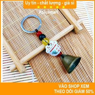 Móc khóa chuông mèo thần tài may mắn ✅FREESHIP 🚛 Móc khóa chuông mèo thần tài may mắn - Aplusmart