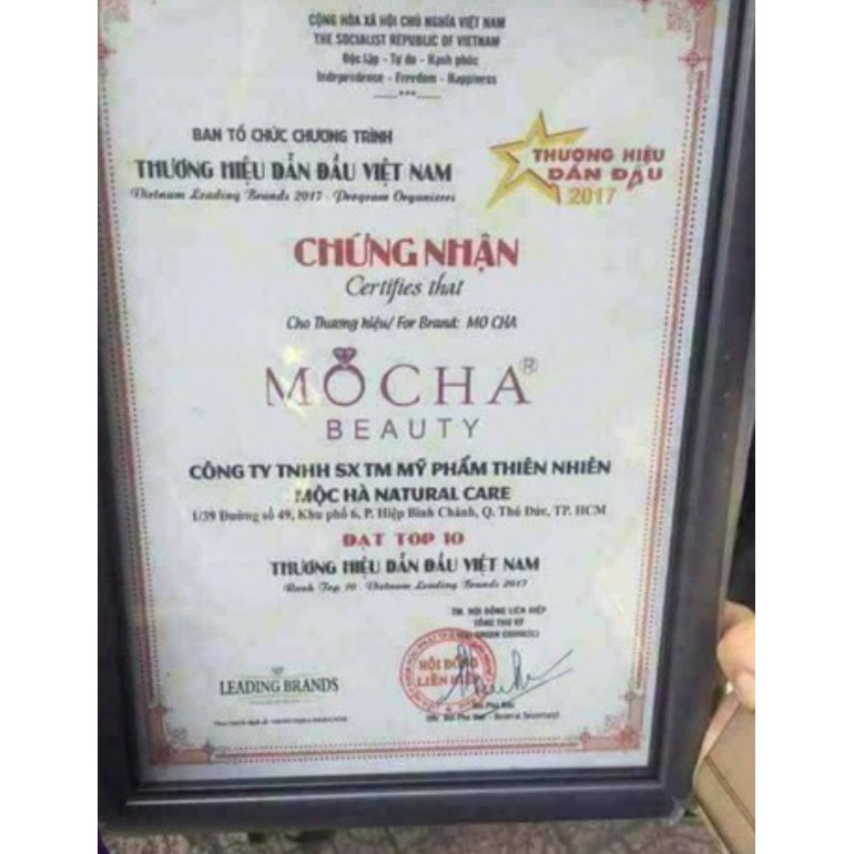 Sữa rửa mặt trà xanh Mocha