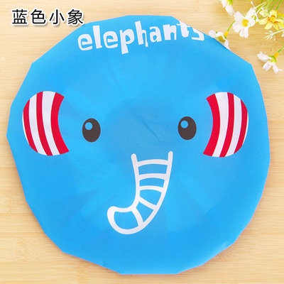 Mũ Tắm Dày Dặn Chống Dầu Chống Khói Kiểu Hoạt Hình Nhật Bản Dễ Thương Cho Nữ