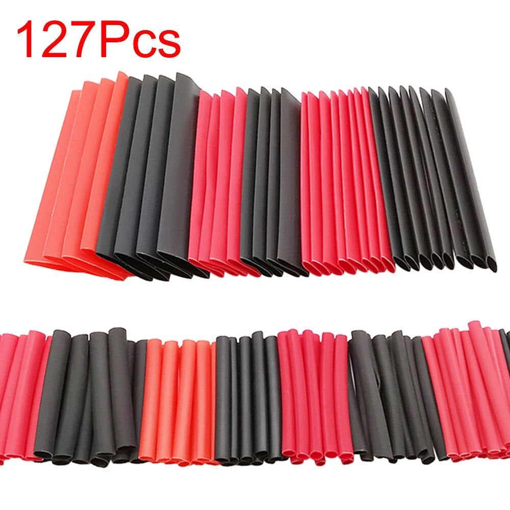 Bộ 127 Ống Gen Co Nhiệt Cách Điện 2mm 2.5mm 3.5mm 5mm 7mm 10mm 13mm Đủ SIZE