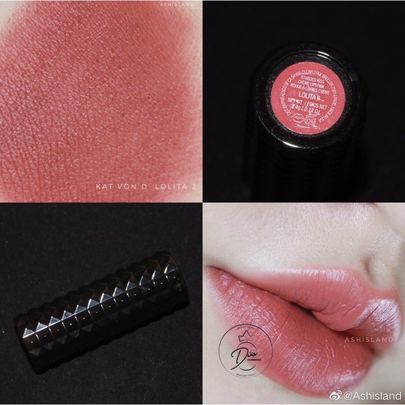 [ĐỦ BILL] SON THỎI KAT VON D STUDDED KISS LIPSTICK | BigBuy360 - bigbuy360.vn