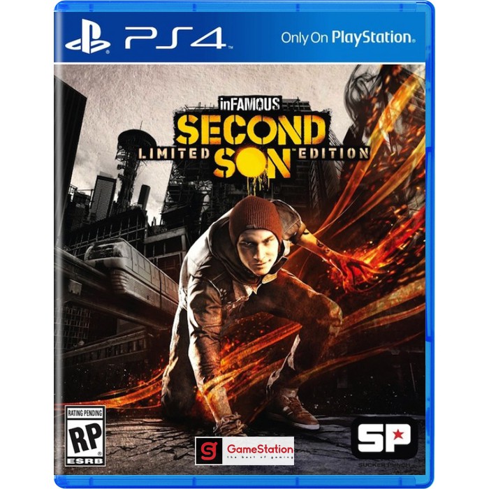 [Freeship toàn quốc từ 50k] Đĩa Game PS4: infamous Second Son - hệ US