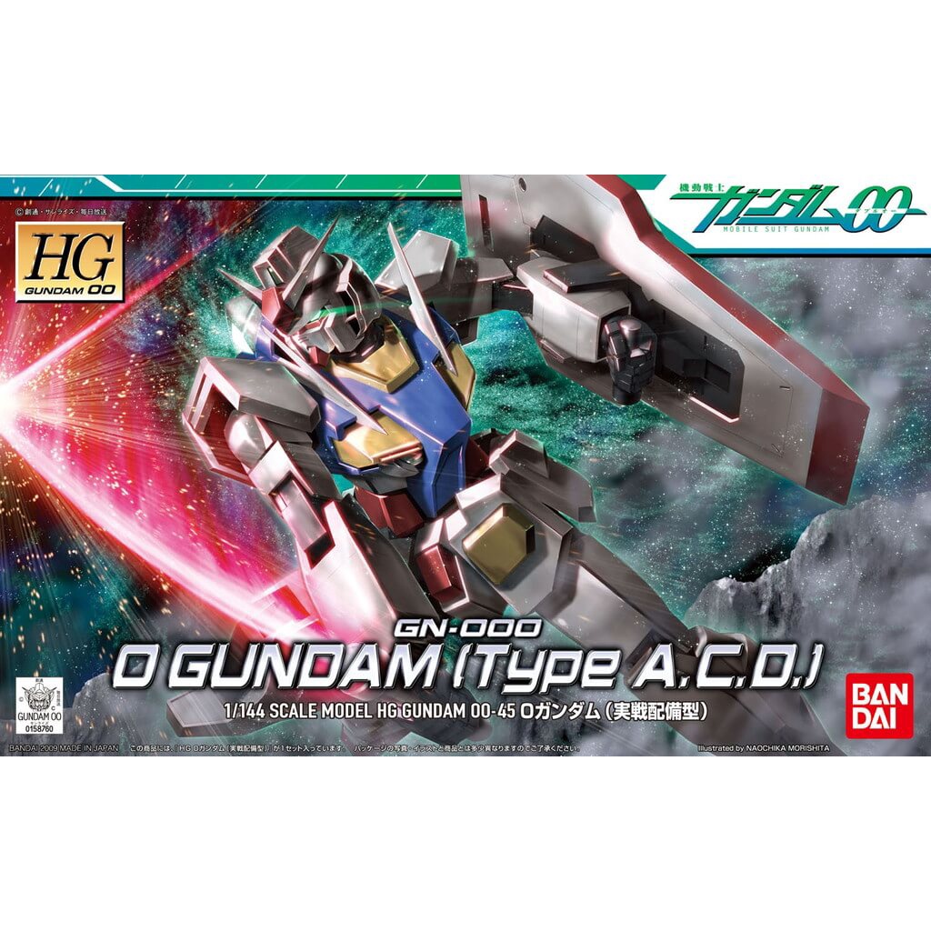 Mô Hình Lắp Ráp HG 0 GUNDAM TYPE ACD 1/144 Hg00 00 Bandai Đồ Chơi Anime Nhật