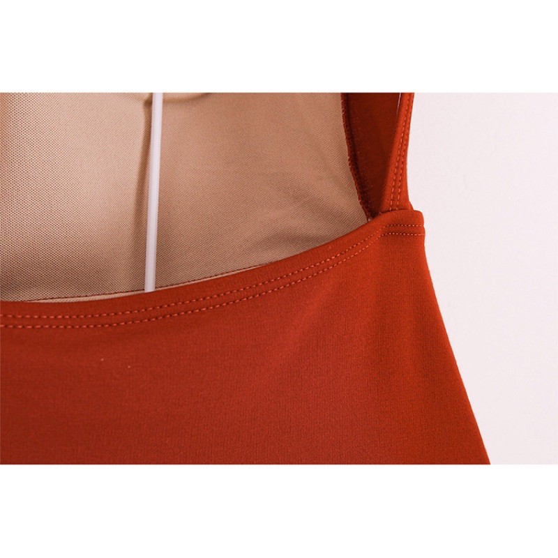 Bikini liền mảnh, Bodysuit khoét lưng cột nơ sau cổ, có gọng mút nâng ngực | BigBuy360 - bigbuy360.vn