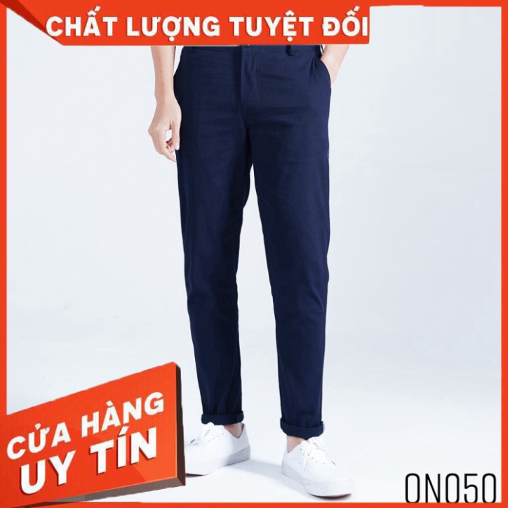 Quần Kaki Basic ROUGH Phong Cách Ulzzang Chất Kaki Dày Dặn, Co Giãn - Hàng nhập khẩu