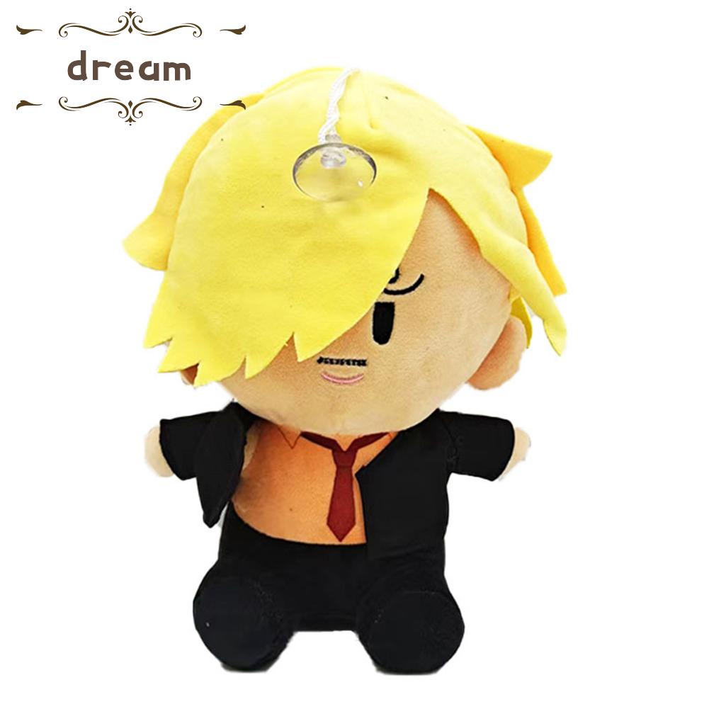 【DREAMLIFE】One Piece Kawaii Plush Keychain Toy Tony Chopper Soft Stuffed Plush Dolls Handbag Toys Gift