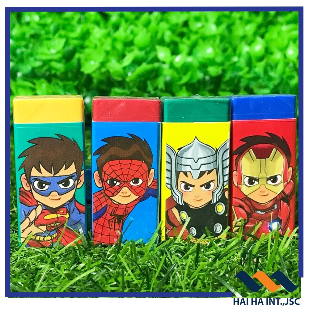 Combo 2 viên Gôm - Tẩy không bụi SuperKid - Princess⭐ ER06-SK ⭐ER12-PR⭐