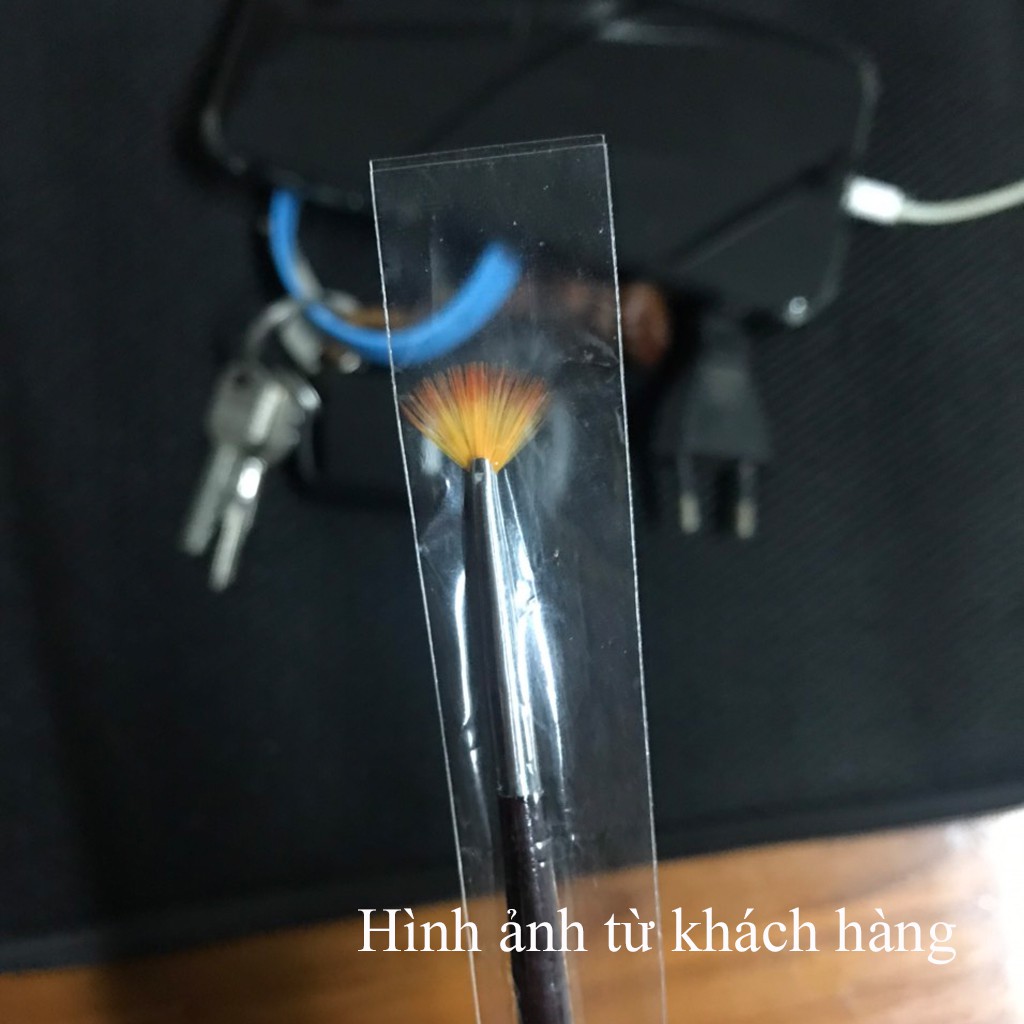 Cọ rắc nhũ, cọ sơn loang trang trí móng chuyên dụng cho dân làm móng