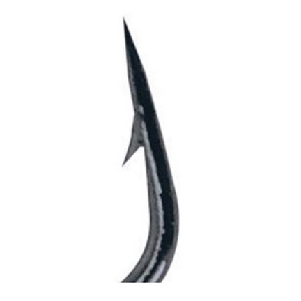 Lưỡi câu nhật Hyogo, lưỡi câu thép carbon cao CC100 , Lưỡi đen móc có ngạnh, số lượng mỗi gói 10 cái - số 1 đến số10