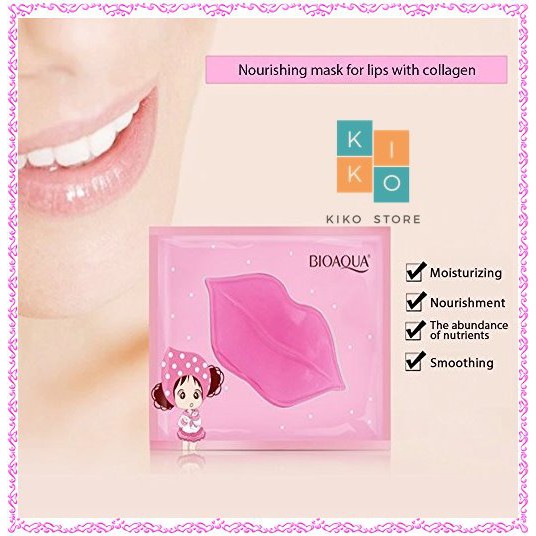 (hàng Mới Về) Mặt Nạ Môi Bioaqua Dưỡng Ẩm Hiệu Quả | BigBuy360 - bigbuy360.vn