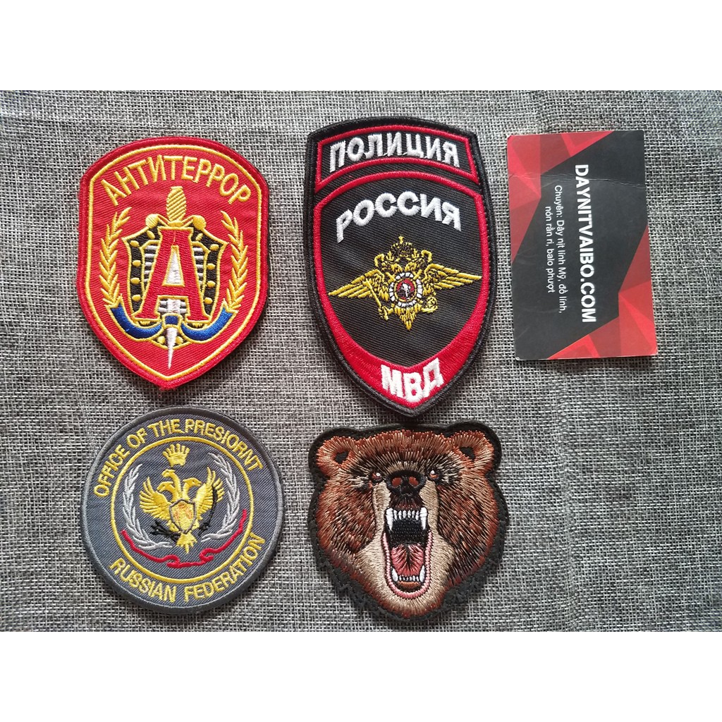 Trang trí đồ  Patch Velcro siêu đẹp siêu chất dán lên mặt balo, nón và quần áo có mặt bông hoặc may vào