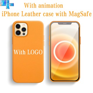 Ốp điện thoại da hỗ trợ sạc không dây hỗ trợ sạc không dây chất lượng cao cho iPhone 12 Pro Max