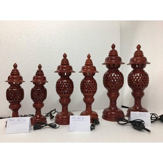 đèn thờ gỗ mít