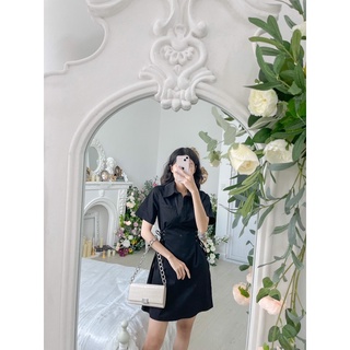 Đầm cổ Polo đan dây (có bigsize)- L40