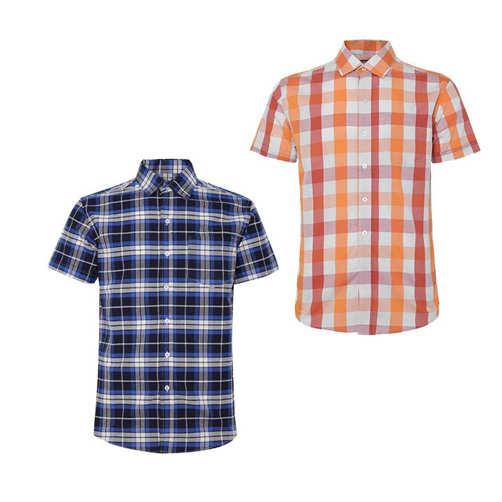 Combo 2 Áo Sơ Mi Nam Sọc Caro Gabofashion Cao Cấp CSM041 ( nhiều màu ) cao cấp