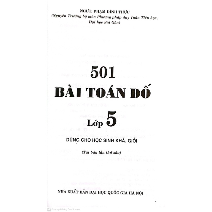 Sách-501 Bài Toán Đố Lớp 5