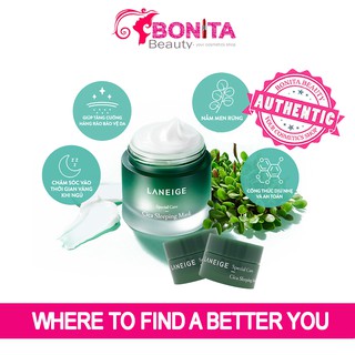 MẶT NẠ NGỦ Dưỡng Ẩm Tăng Cường Hàng Rào Bảo Vệ Da LANEIGE CICA SLEEPING MASK Mini Size (60ml)