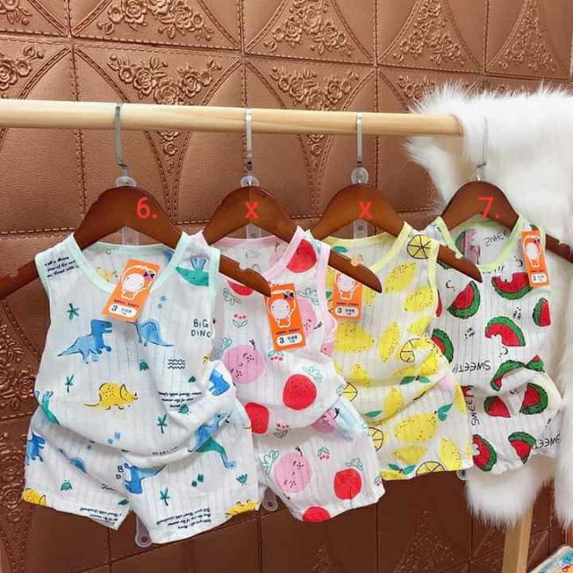 Bộ Cotton giấy cho bé 5_22kg