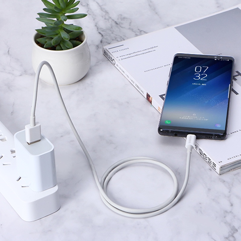 Cáp sạc nhanh KIVEE CT208/CT209 5A từ Micro USB sang Type C