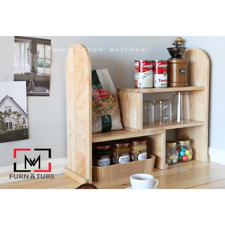 KỆ GIA VỊ HÀN QUỐC - TỦ GIA VỊ THÔNG MINH - CUP SHELF - 주방 선반