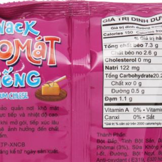 Snack Oishi Pho Mát Miếng