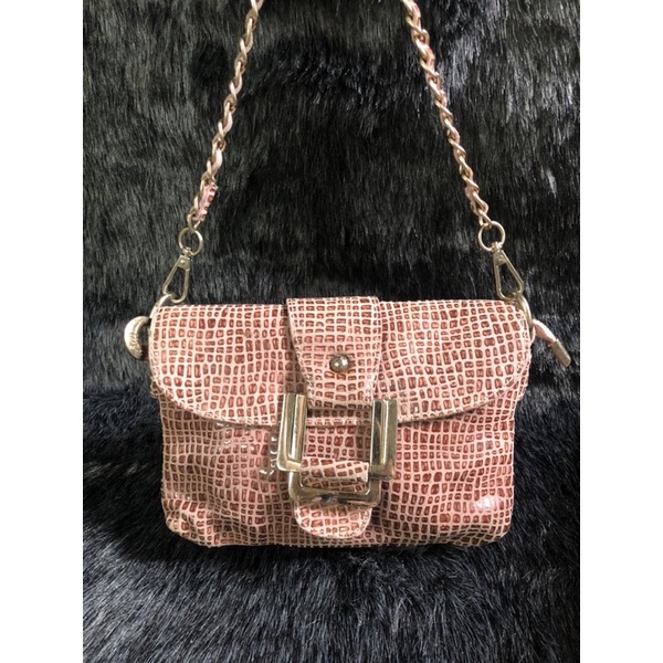 💚 👜 (Túi Si hiệu tuyển- secondhand) Túi si da thật hiệu Korea Liqi