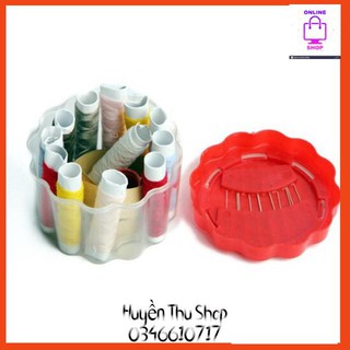 Hộp kim chỉ tròn tiện dụng