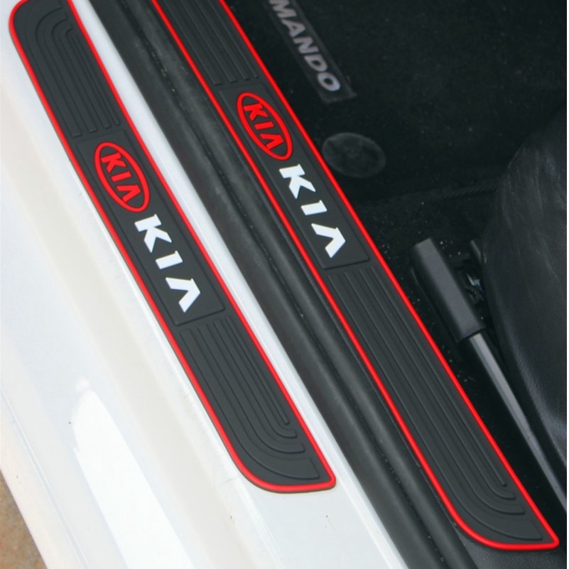 Bộ 4 Miếng Dán Chống Trầy Cho Cửa Xe Kia Spectra 2000-2006 Yg022