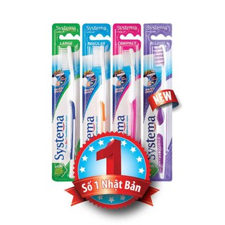 [ Thùng 48 cây ] Bàn Chải Đánh Răng Systema Lion Nhật Bản " Hàng chính hãng "