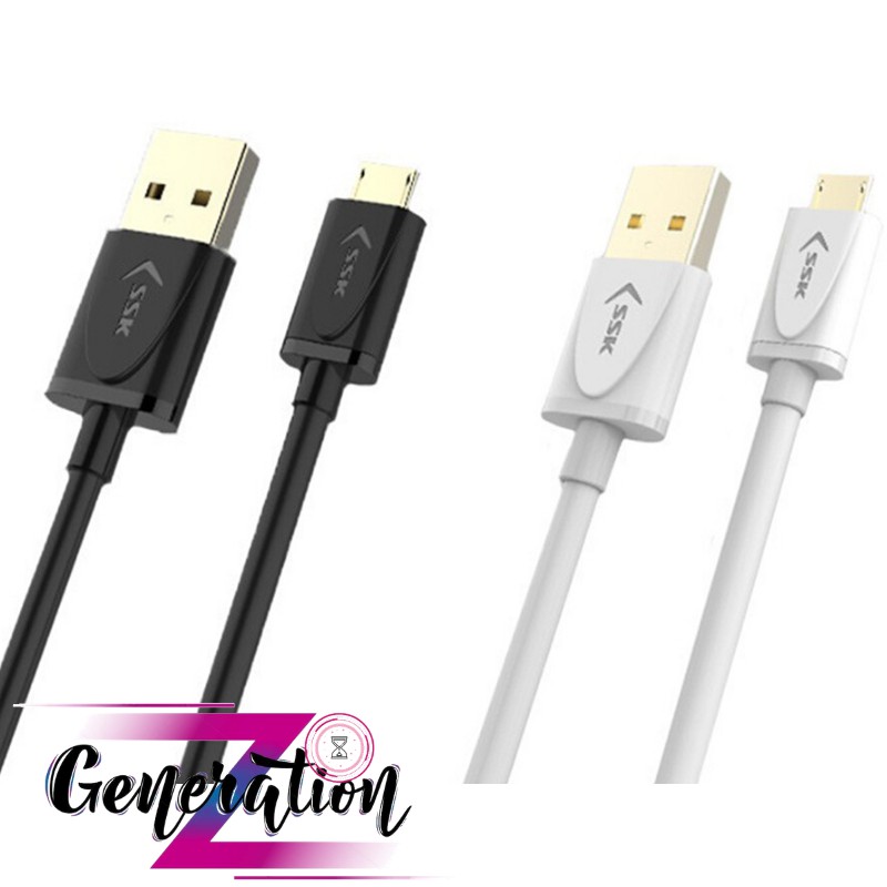 Cáp sạc Micro USB dài 0.5m SSK SU2M001