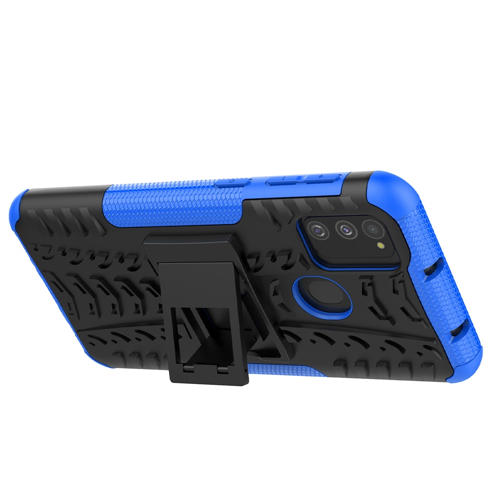 for Samsung Galaxy M21 Case Armor Silicone Rugged Dual Protective Case for Samsung M21 M 21 Stand Shockproof Cover Bumper