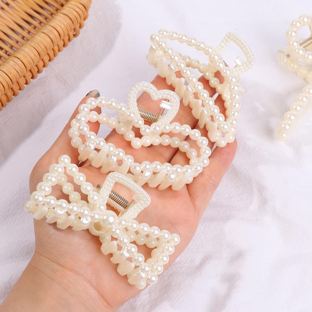 Kẹp Tóc Càng Cua Màu Sắc Ngọt Ngào Thanh Lịch 1 Cái Cho Nữ