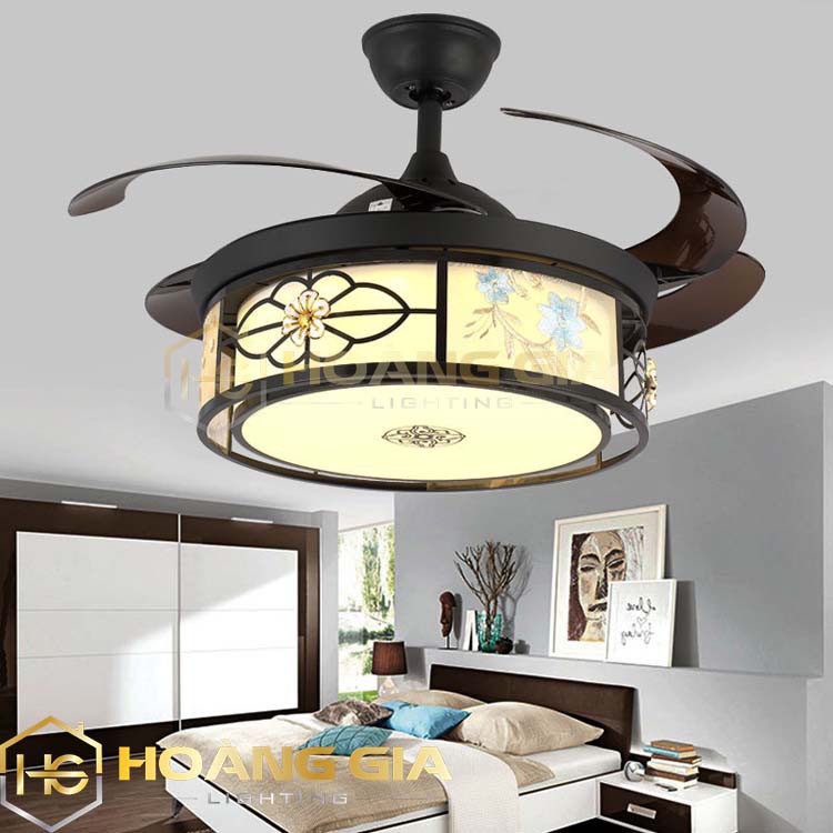 Quạt Trần Đèn 🌟 Quạt Trần Trang Trí A8122 🌟 Ba Chế Độ Led 🌟 Tặng Điều Khiển Từ Xa Thông Minh | BigBuy360 - bigbuy360.vn