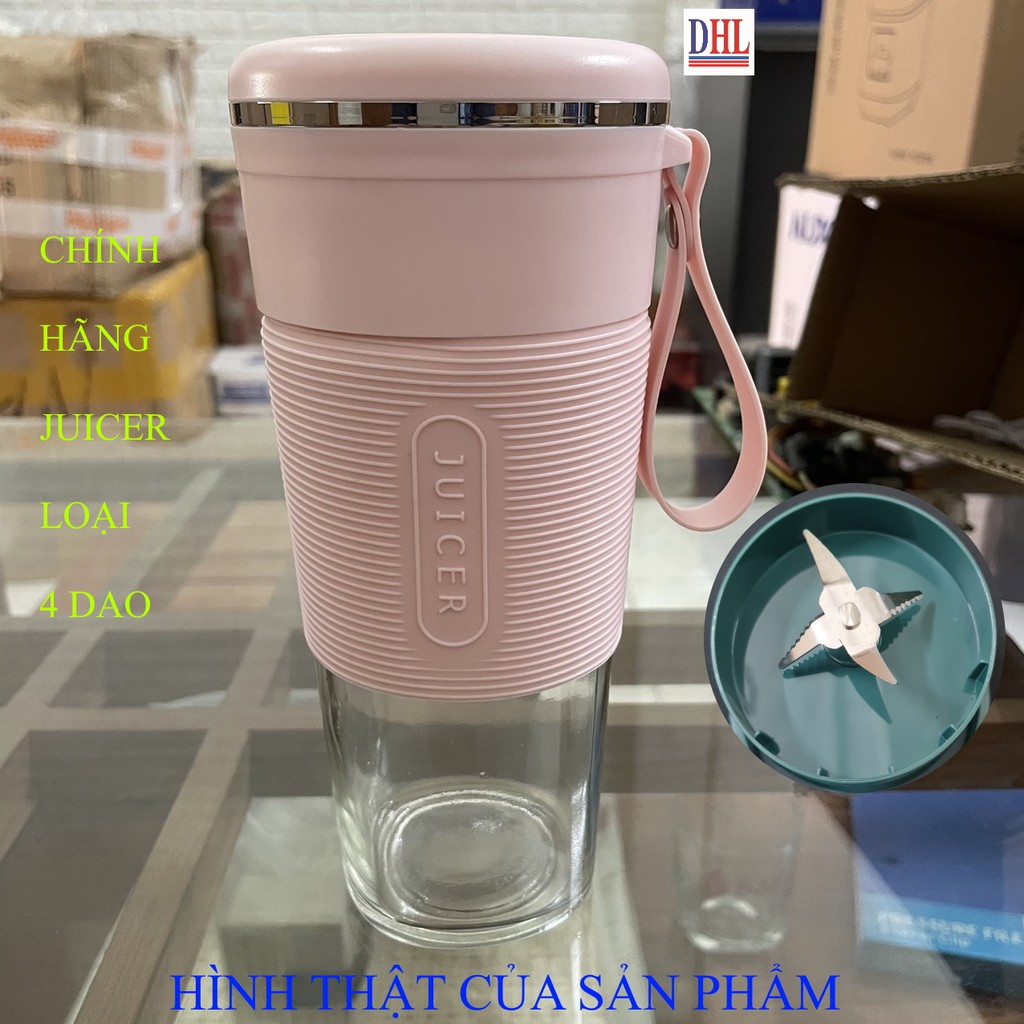 [Mã ELHA22 giảm 5% đơn 300K] cốc xay sinh tố cầm tay mini đa năng Juicer chính hãng