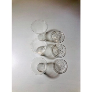 100 cốc nhựa dùng 1 lần cả nắp