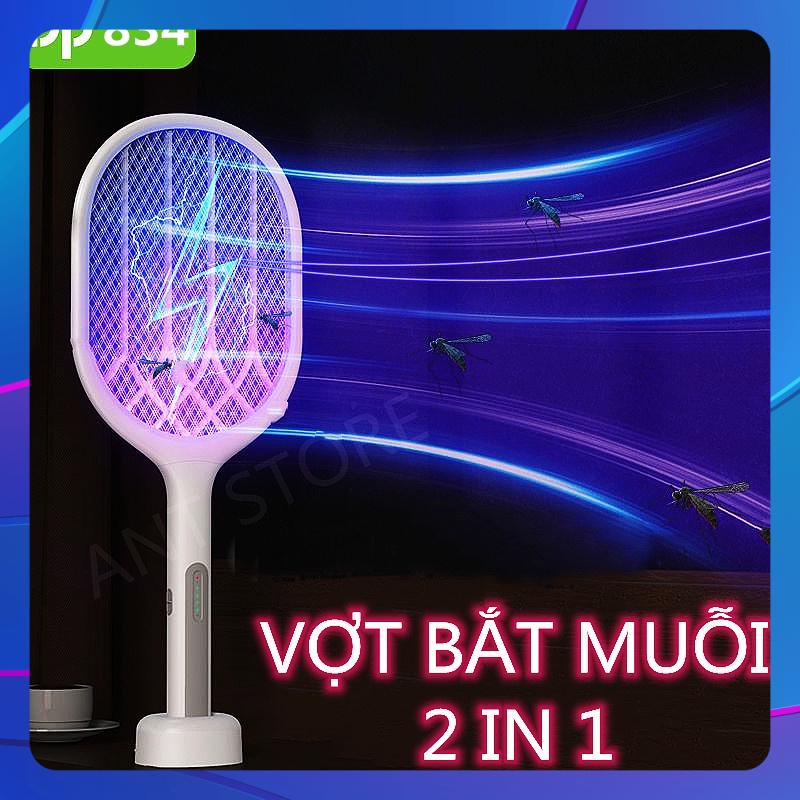 VỢT BẮT MUỖI CAO CẤP 2 TRONG 1 DP - 834