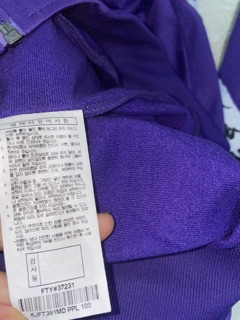 [Áo khoác] Jacket Kappa tím