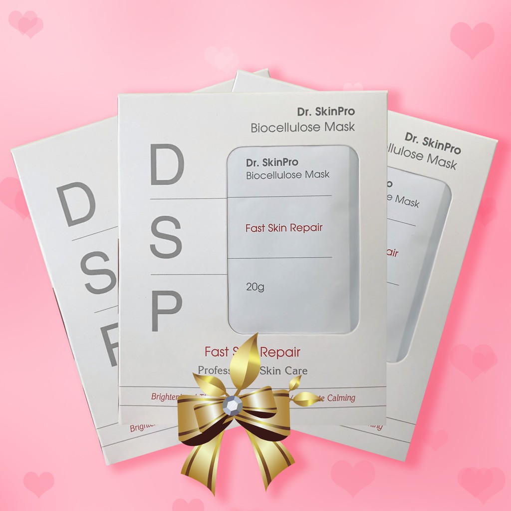 Mặt nạ tế bào gốc trẻ hóa da Dr.SkinPro Biocellulose Mask