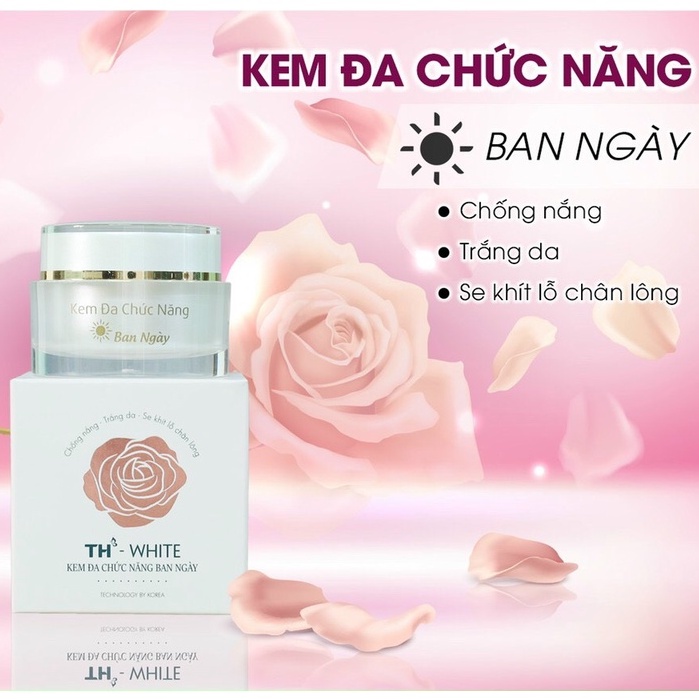 Kem TH WHITE Đa Chức Năng Ban Ngày 20g