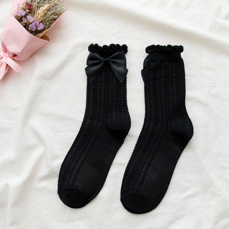 Xixi Đôi Vớ Dệt Kim Phối Ren Phong Cách Lolita Nhật Bản Ngọt Ngào Cho Nữ