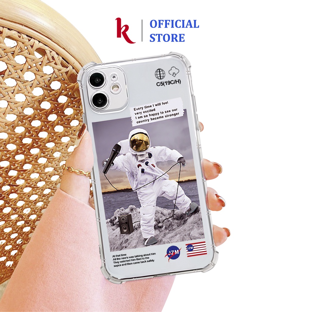 Ốp lưng iphone hình nasa chống sốc trong suốt case 14plus 14 pro max 13 12 promax 11 mini 6 6s 7 8 plus x xr xs Se