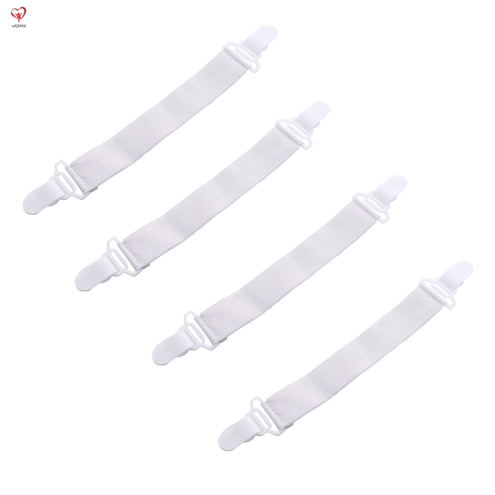 Set 4 Dây Đai Co Giãn Giữ Cố Định Ga Trải Giường Tiện Dụng